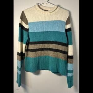 i.e.‎ Relaxed Striped knit sweater size M